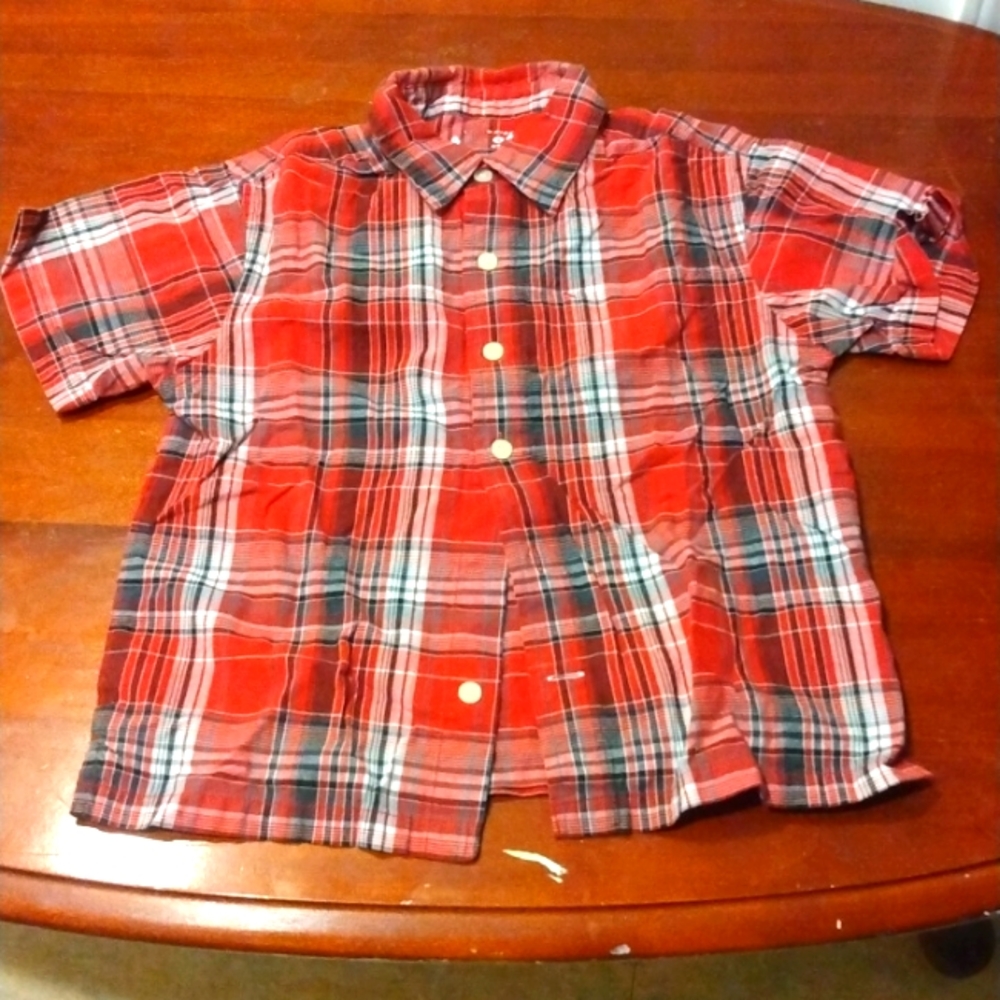 Boy plaid